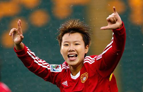 中国女足守门员陆菲菲图片