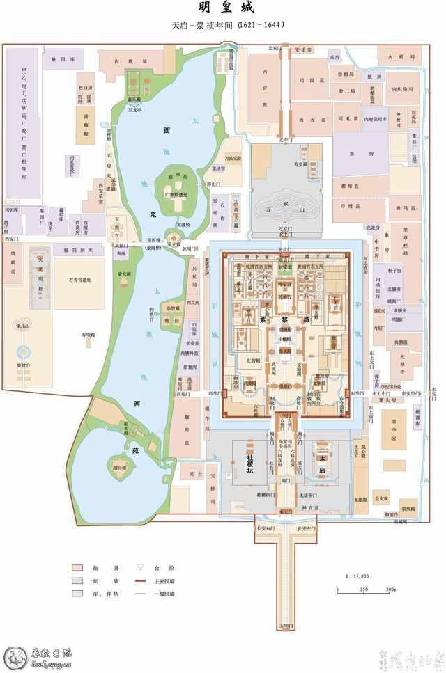 为什么随着时间的推移,中国各个朝代的皇宫面积越来越小? - 知乎