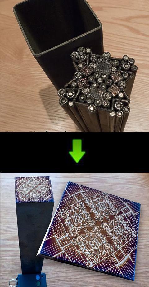 如何分辨大马士革钢刀的真假