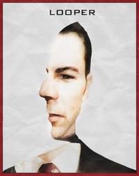 looper,「环形使者」,看侧脸是布鲁斯·威利,把大鼻子遮掉看正脸,其实