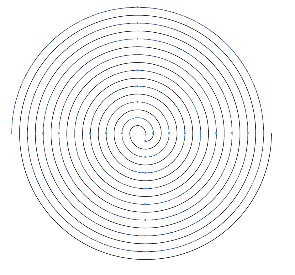 阿基米德螺旋线(等速螺旋线)的画法? - 知乎