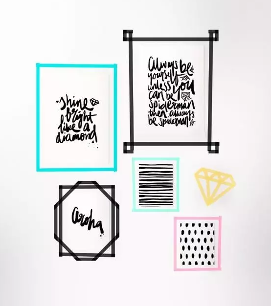 各位知乎大神,家里有几处需要装饰一下(墙面太