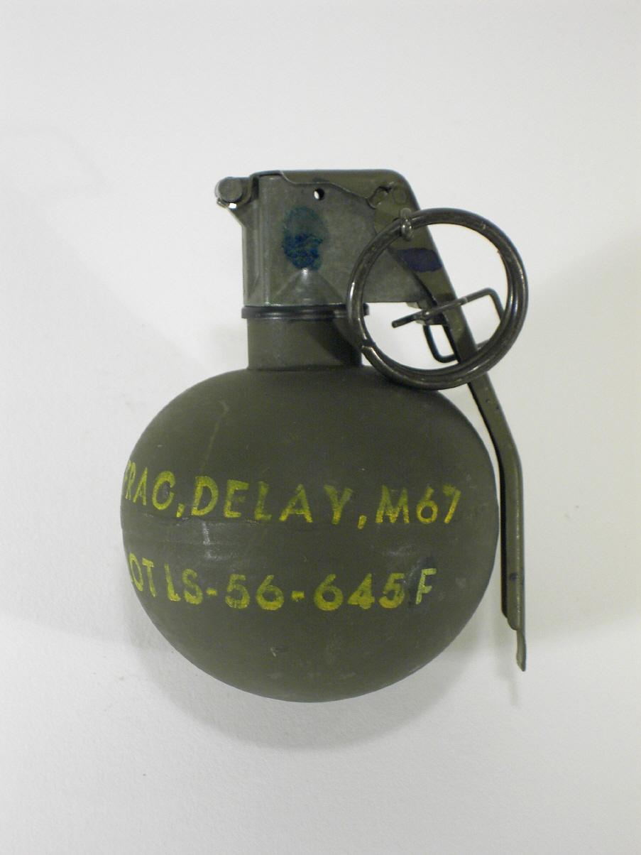 m67破片手榴弹图片
