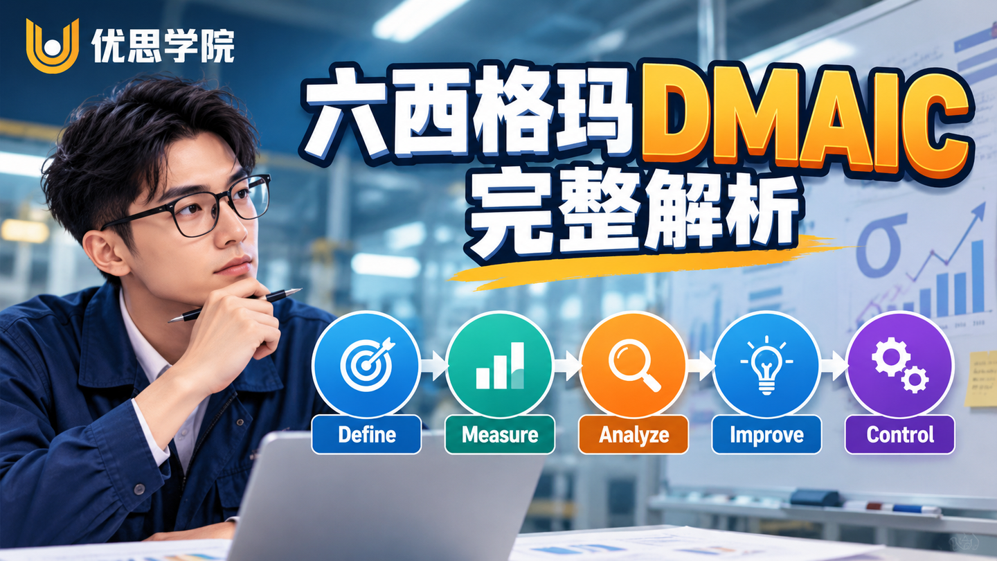 六西格玛DMAIC完整解析：五大阶段、常用工具与制造业改善案例