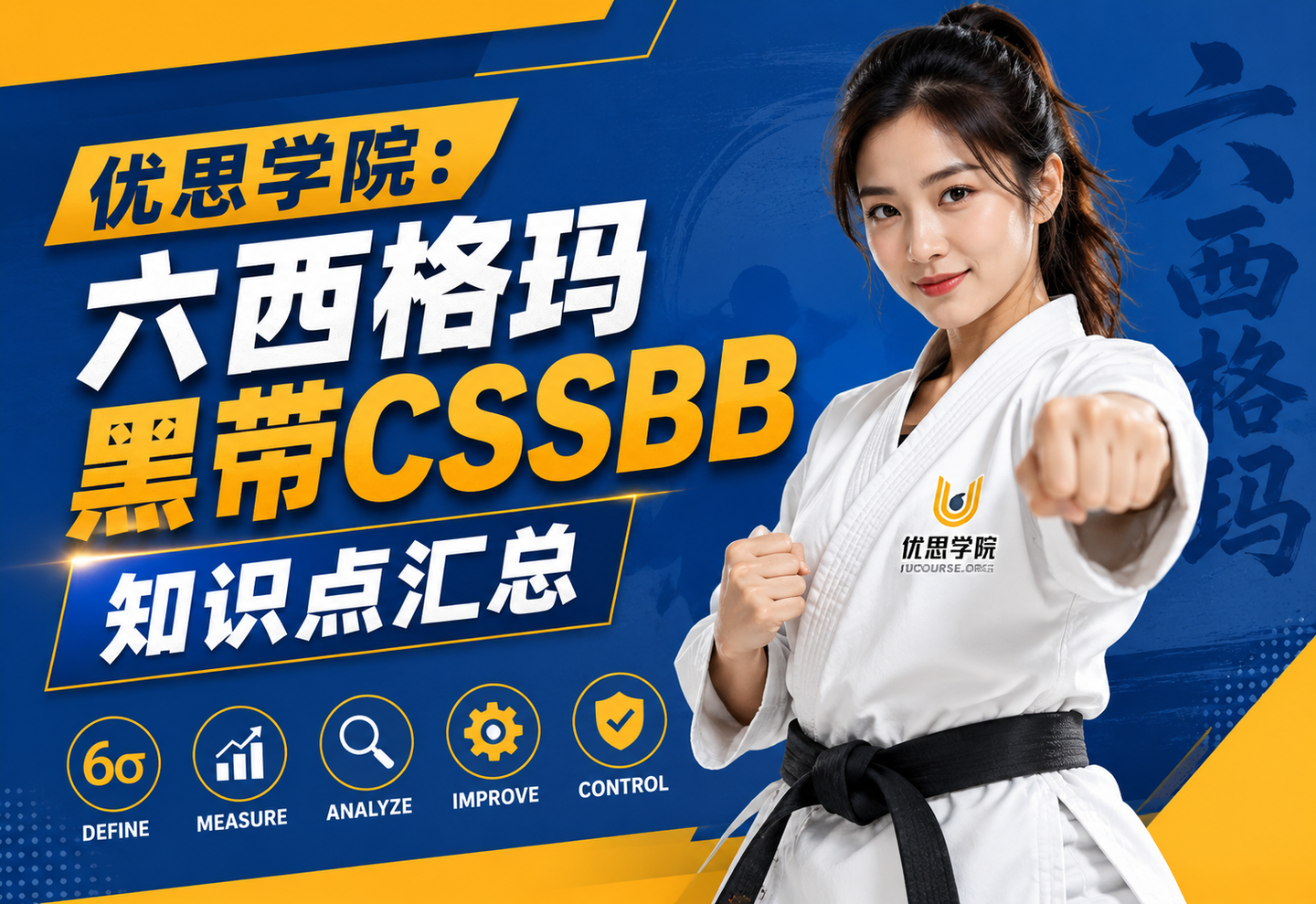 优思学院：六西格玛黑带CSSBB知识点汇总