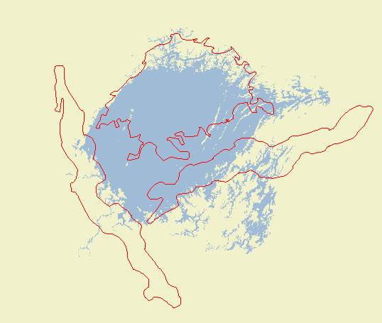 加拿大的一对大湖(大奴湖,大熊湖)