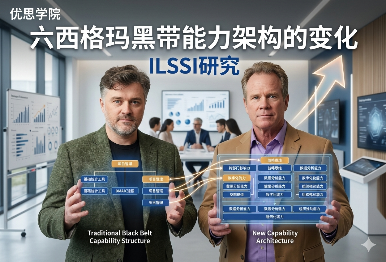 优思学院：六西格玛黑带能力架构的变化- ILSSI研究