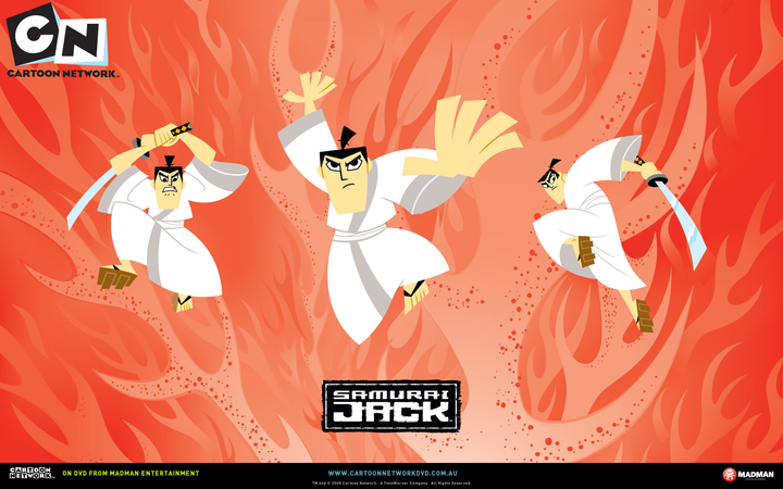 需要说的还是tartakovsky,是另外一个国内观众不太熟悉的动画samurai