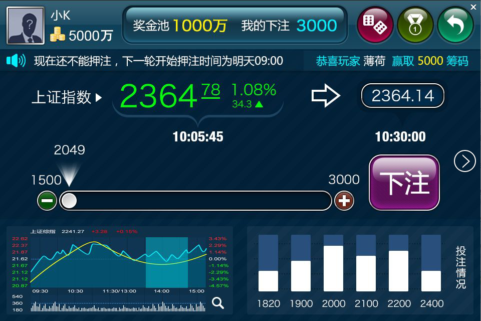 买股票卖股票的游戏