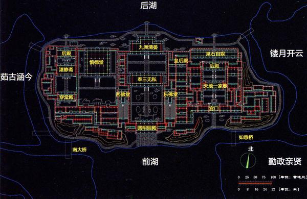 清朝皇帝住圆明园时寝宫在哪里?