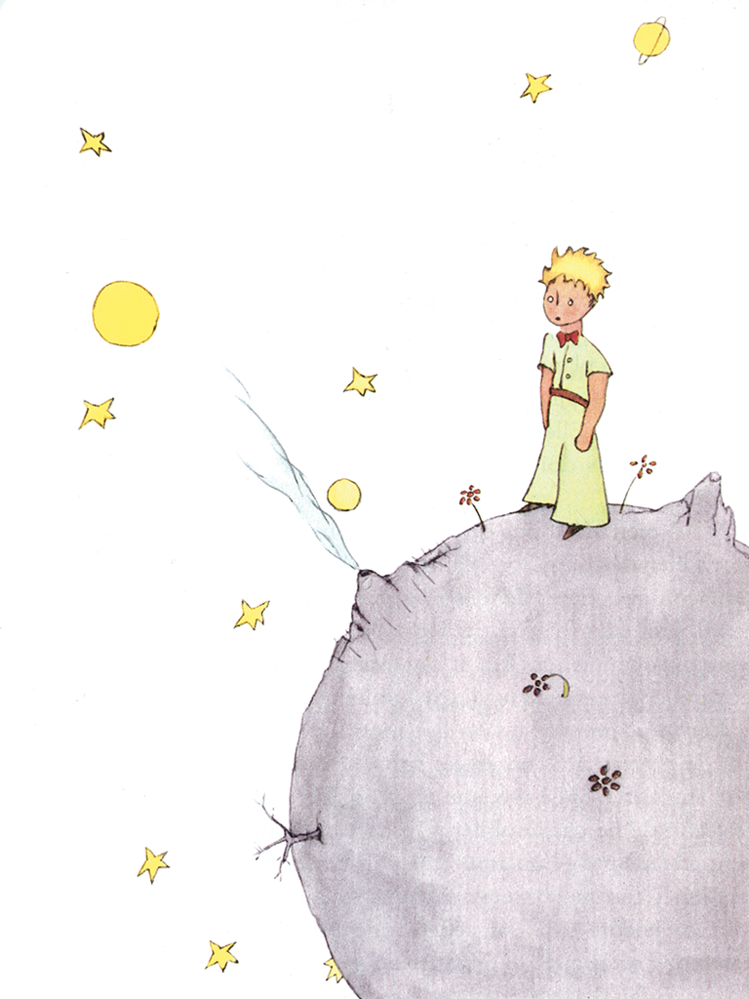 小王子里的插图是谁画的为什么不同版本的看起来差不多而又略有不同