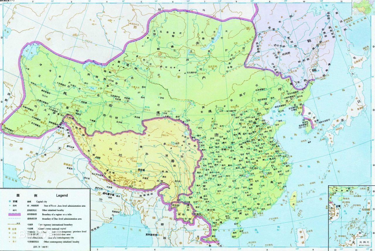 如果明朝的领土和现在的中国一样,不存在领土