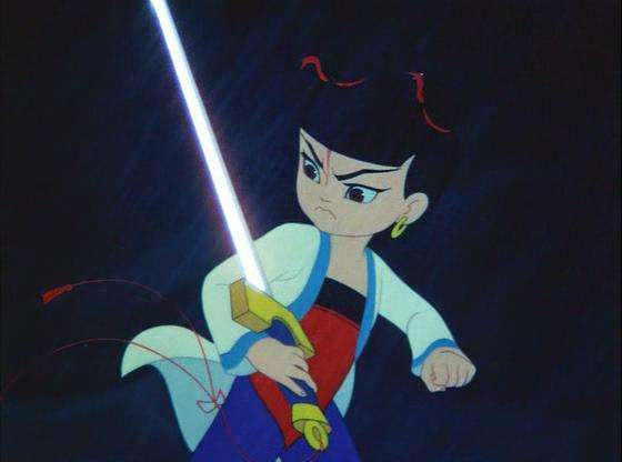 哪吒只哭过一回 是哪一回?