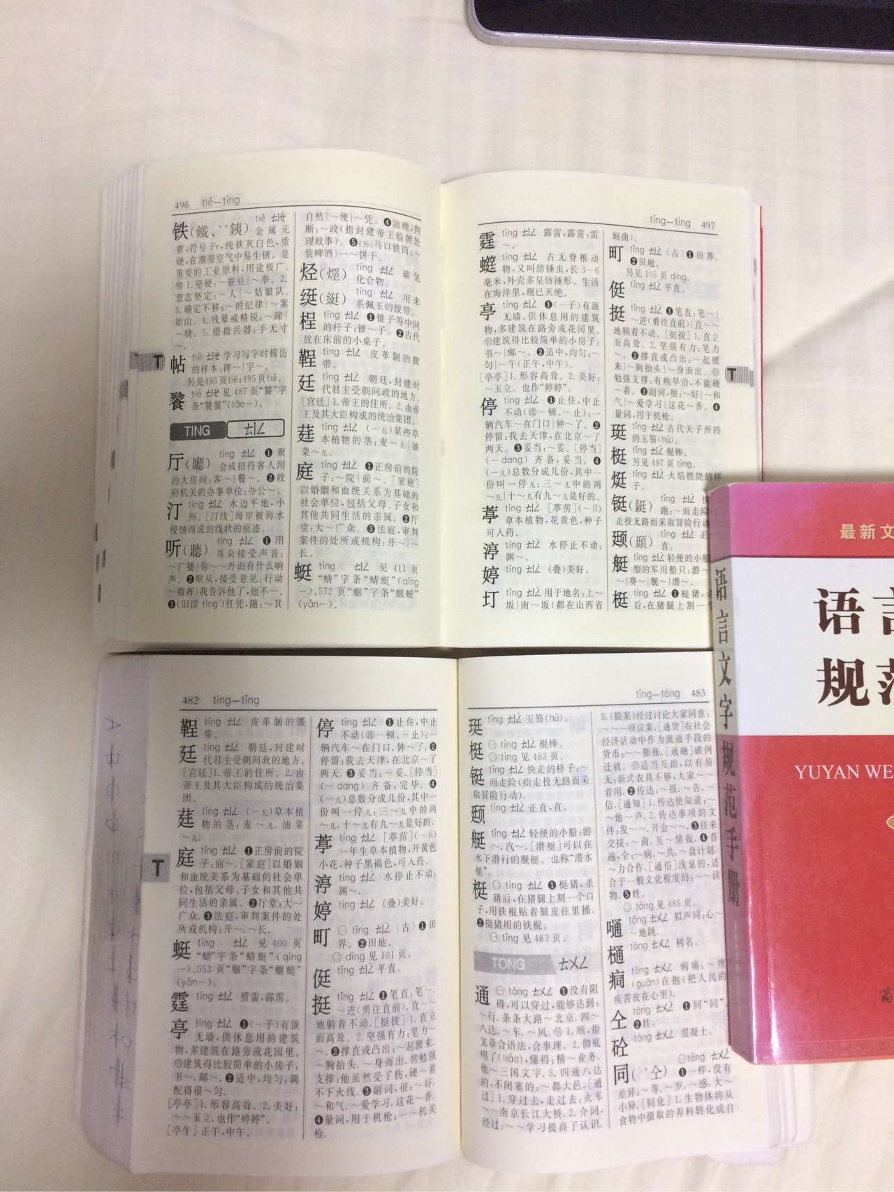 诡异的 廷 字 标准字形之议 知乎