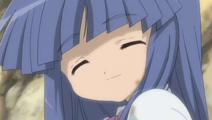 总是感觉古手梨花每次笑的好无奈 除了下面这个她走出迷宫后的笑,才让