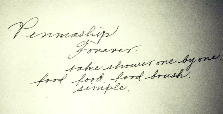 【英语书法】为什么外国人书写的英文显得更自然舒服,该怎么练呢?