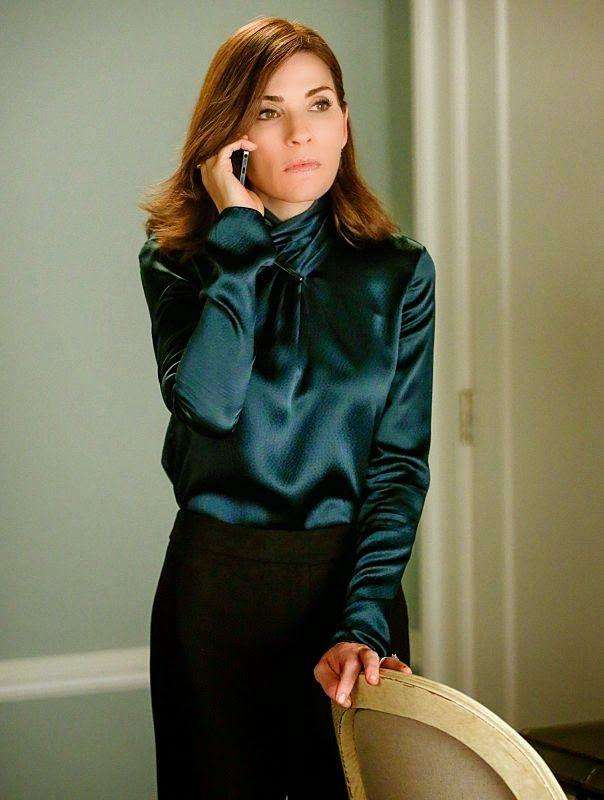 《傲骨贤妻》女主角alicia的穿着打扮是什么风格,有何特点,是如何体现