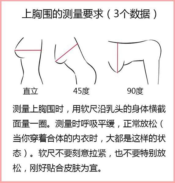 胸围怎么测量（胸围怎么测量才标准）-第1张图片-潮百科