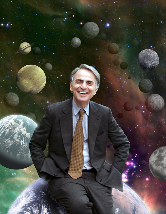 还有美国著名的天文大师卡尔 萨根的《宇宙》系列(cosmos),是历史上最