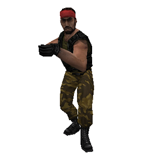 射击游戏cs中四个匪徒的形象大家都怎么称呼