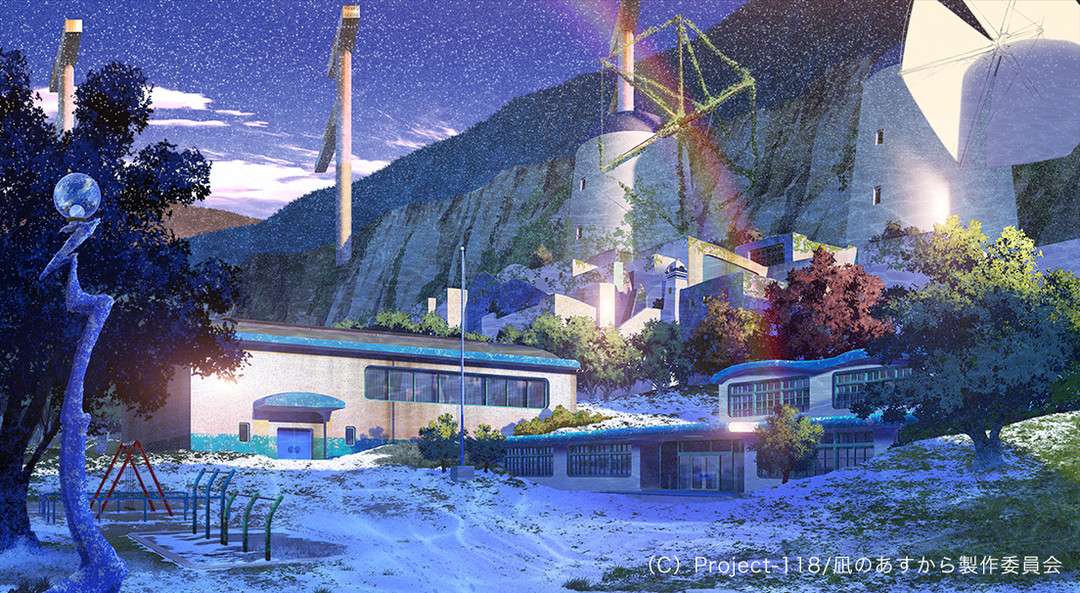 打造宝石箱的人 东地和生谈p A Works作品的背景美术 知乎