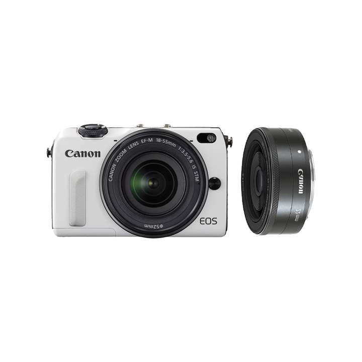 canon/佳能 eos m2 微单双镜头套机 2699