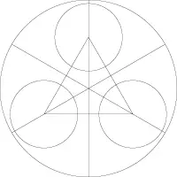 如何全部用规则的几何形做出一个三巴纹数学不好啊描图不算