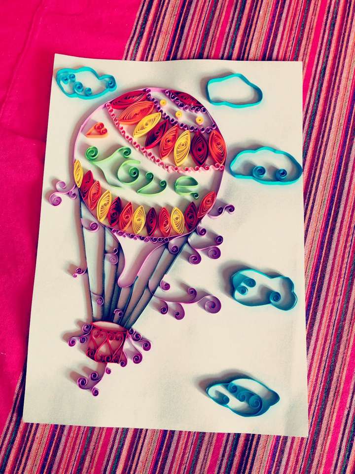 如何制作纸卷画?