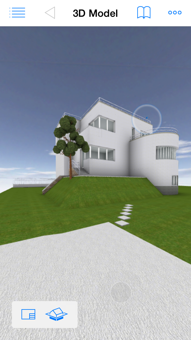 三维建筑物建模,比较好的捕捉功能,而且能以一种视角进入建筑物内部