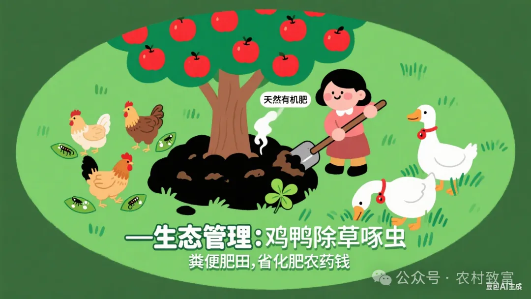 图片[4]-农村致富公众号：生态果园立体种养-树上摘果，树下养禽，一年多赚10万+开创农村致富路-墨铺