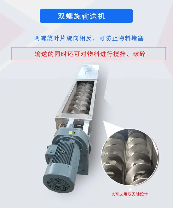 什么是双螺旋输送机？