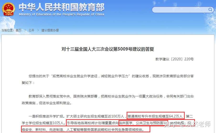 2021年医学国控专业 临床医学 口腔医学 又扩招 你还不上车 知乎