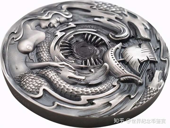 进退两难海怪斯库拉和卡律布狄斯银币欣赏