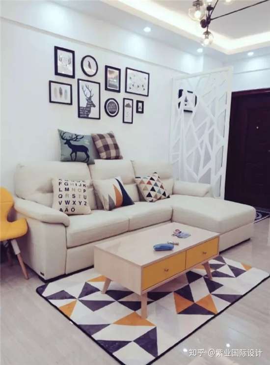 小户型客厅就该配个这样的沙发 空间利用率瞬间提升 知乎