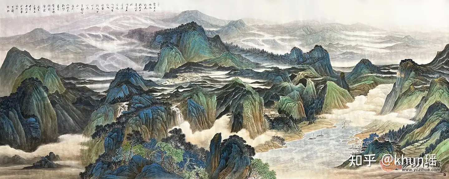 国画收藏名家山水更有品味叶大隐作品欣赏- 知乎