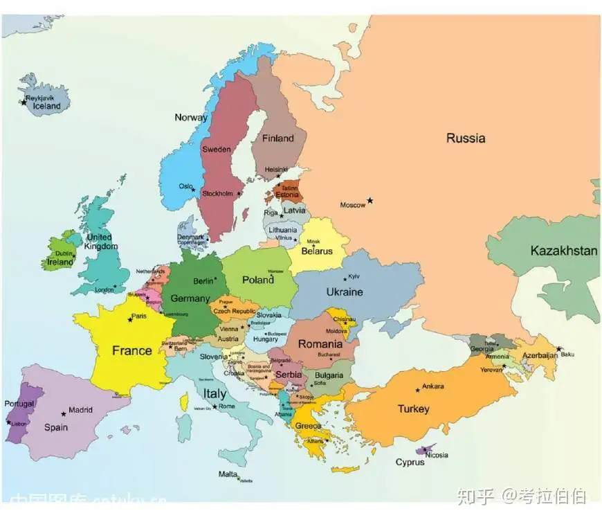 独家窍门！三分钟记住欧洲地图（北欧、西欧篇） - 知乎