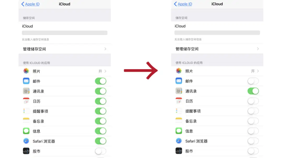 icloud储存空间已满怎么解决（怎么关闭icloud同步中）