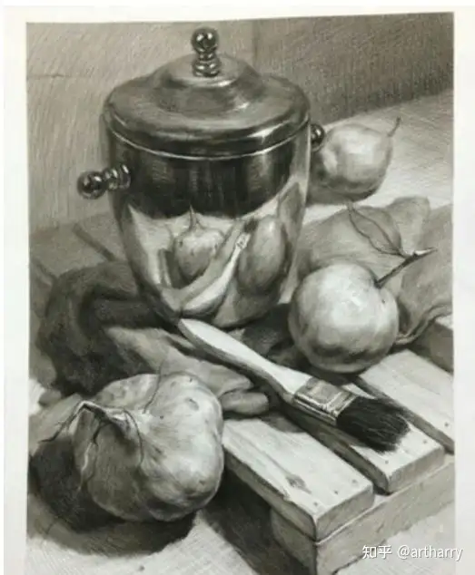 美院画室老师讲解素描静物画法技巧:如何才算画好?-美术100 美院画室老师讲解素描静物画法技巧:如何才算画好?