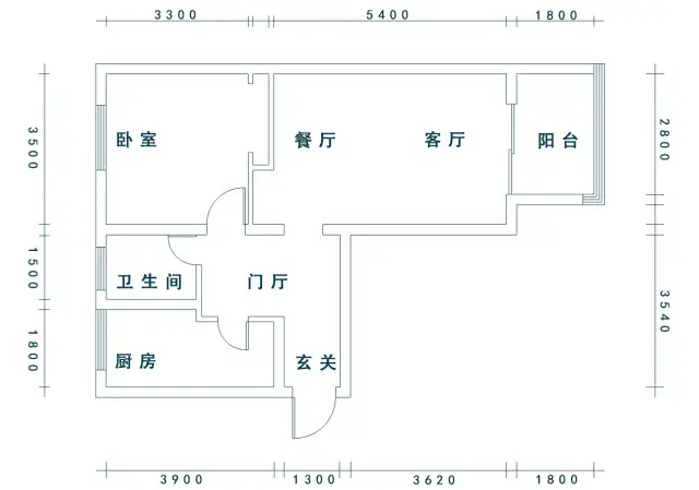 68㎡一室一厅老公房，黑白北欧风完爆国外美图(图3)