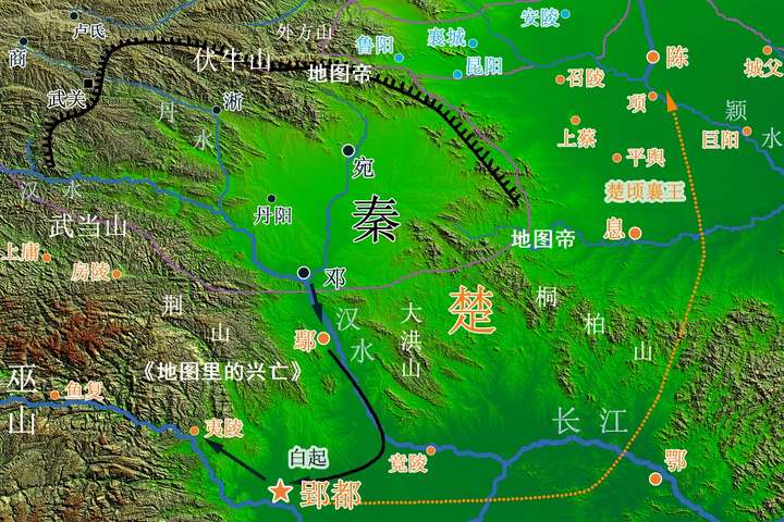 楚国疆域最广,为何统一天下的却是秦国?