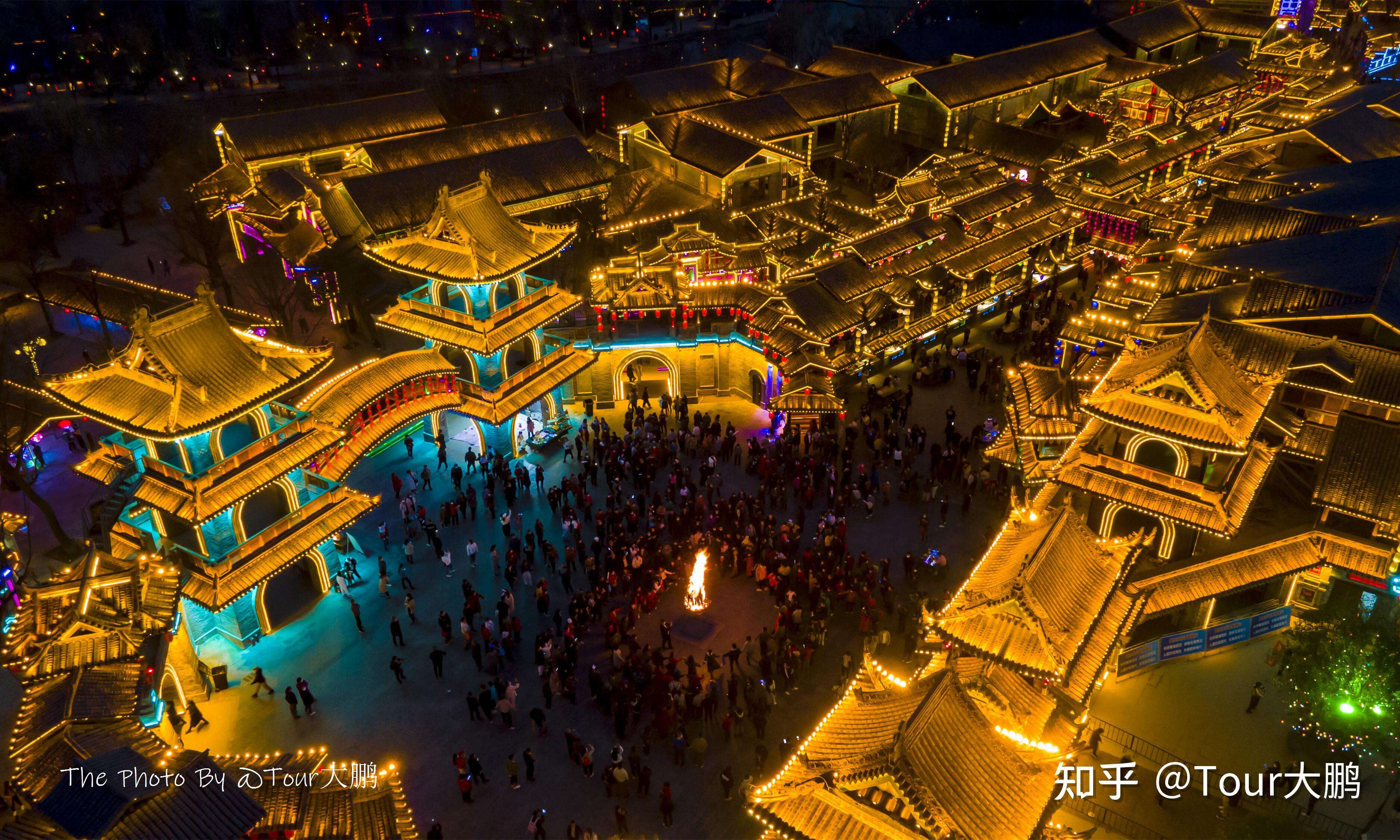 tour大鹏 的想法: 【西安周边|夜景网红地-周至水街烟火巷… - 知乎