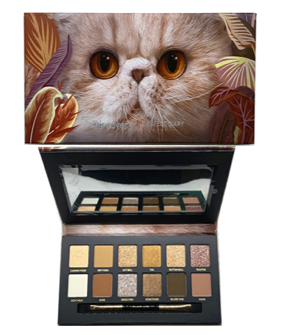 perfect diary完美日记探险家十二色眼影盘 小猫盘