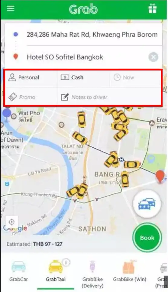 泰国版滴滴打车软件Grab使用攻略- 知乎