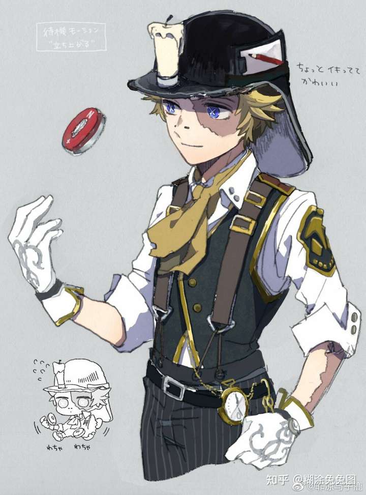 你们是怎么喜欢上第五人格的勘探员的?