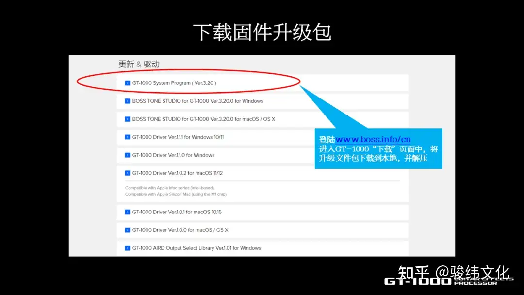 BOSS 综合效果器GT-1000 Ver 3.2 固件更新- 知乎