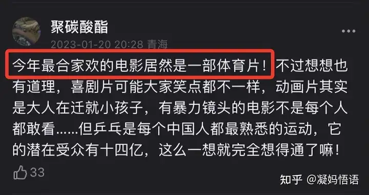 能让几代人都有共鸣的春节档电影，其实是《中国乒乓》(中国乒乓电影什么时候上映)