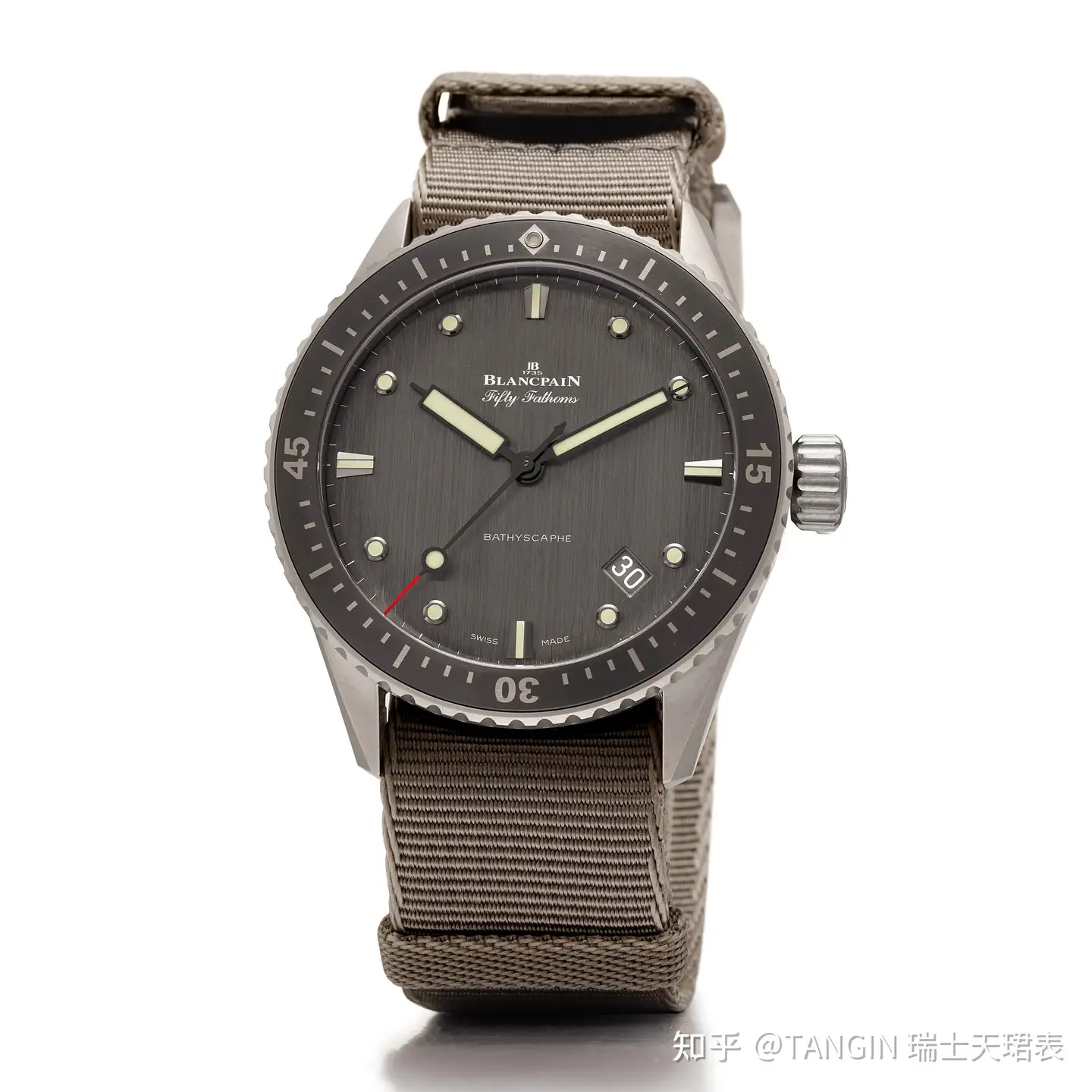 Blancpain Fifty Fathoms Bathyscaphe Titanium