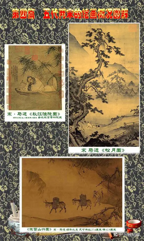 顾绍骅编辑中国画知识普及版第四篇五代两宋的绘画概况下半部分二- 知乎