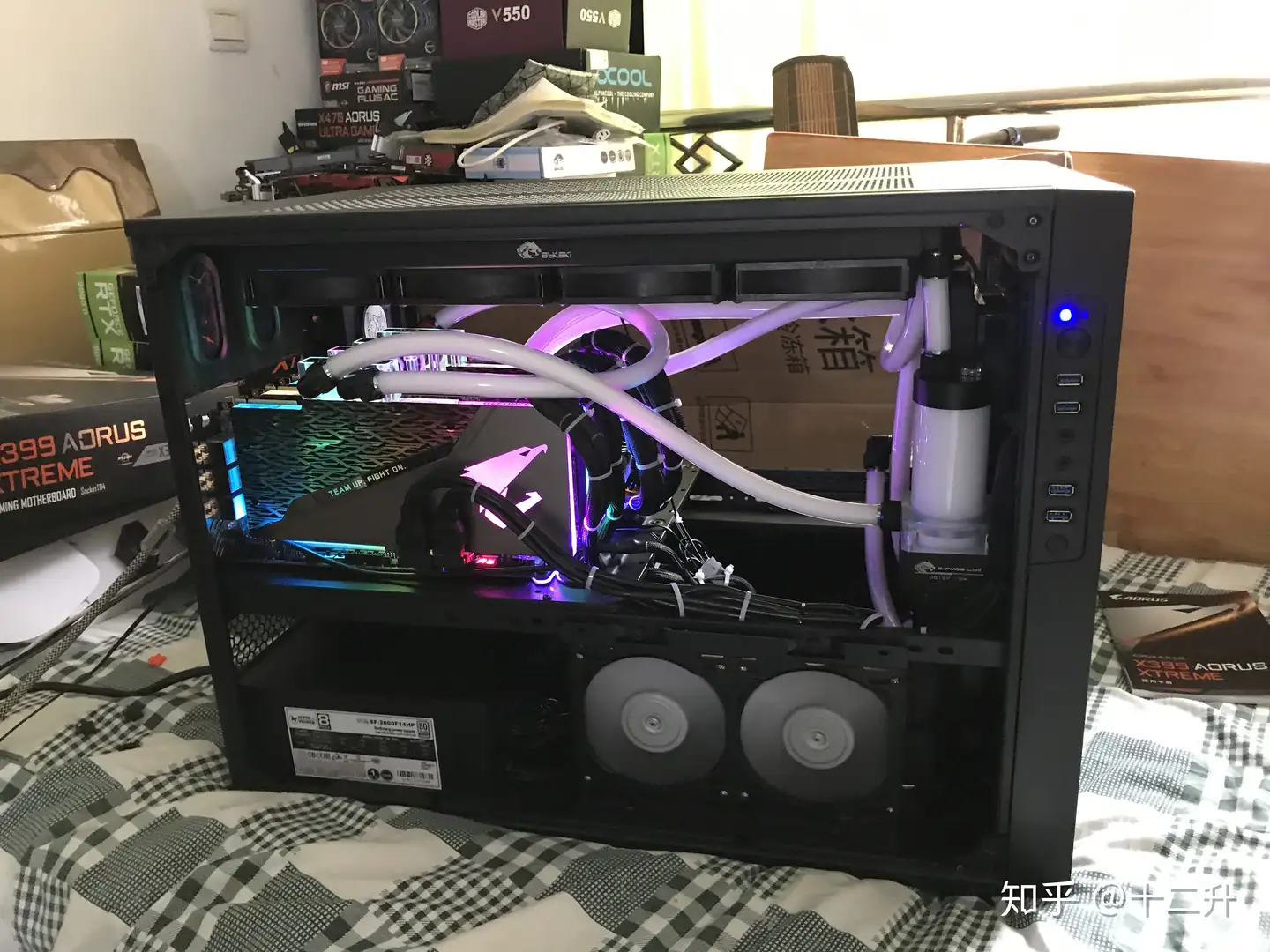 四路RTX 2080Ti/四张2080ti+2950X分体水冷工作站装机分享- 知乎