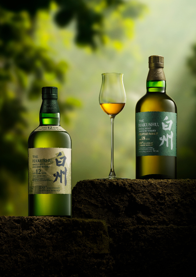 三得利世家百年纪念 白州®12年和18年单一麦芽日本威士忌限定版耀世发布